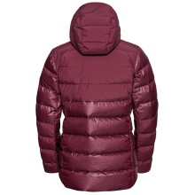 Odlo Winterjacke Severin N-Thermic Insulated Hooded (wasserabweisend, winddicht, atmungsaktiv) beerenrot Damen